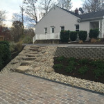 Hardscape walking path